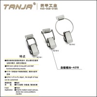 【天甲】不銹鋼側(cè)邊開關(guān)型搭扣 機(jī)械工程配件扣